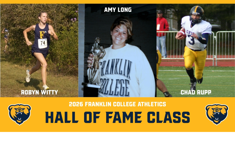 Franklin College announces 2026 Athletic Hall of Fame class